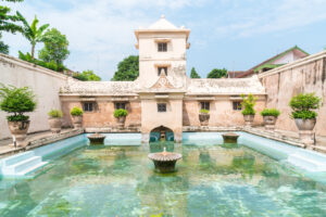 Taman Sari water palace of Yogyakarta on Java island, Indonesia.