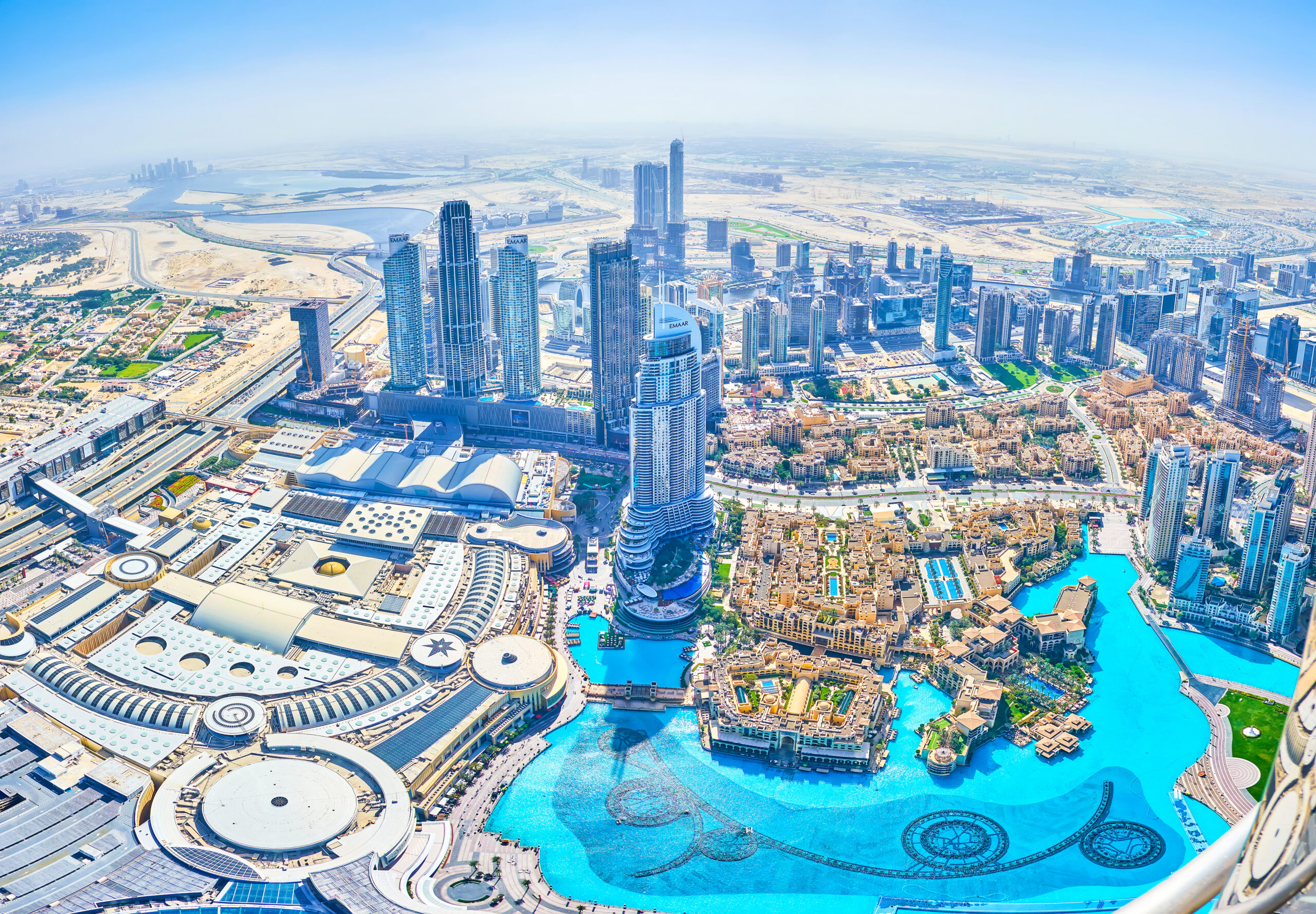 Dubai's luxurious rooftop pools, showcasing stunning infinity pools with breathtaking cityscape views