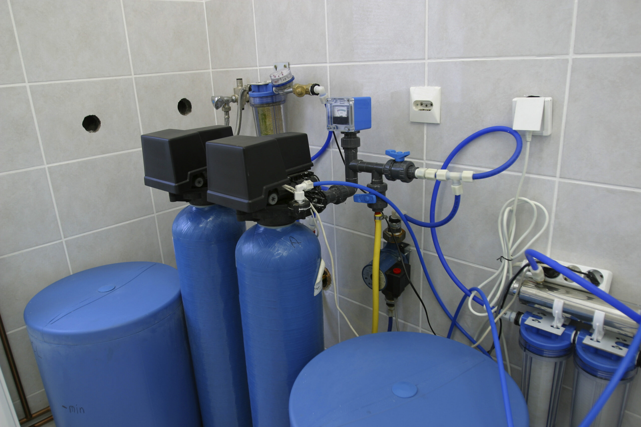 Pool machine equipment, including pumps, filters, and other machinery used for pool maintenance and water circulation.