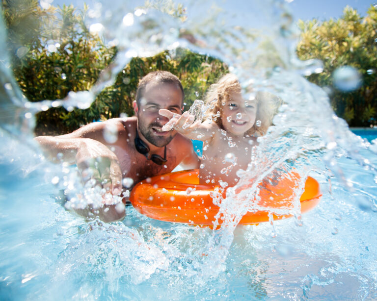 Making a Splash The Latest in Pool Water Features